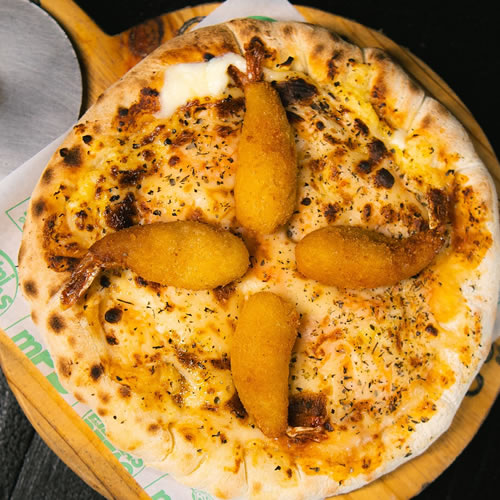 Mini Pizza Camarão Prime 20cm