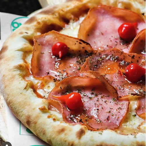 Mini Pizza Lombinho 20cm